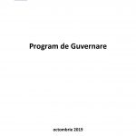 Program de guvernare PNL octombrie 2019
