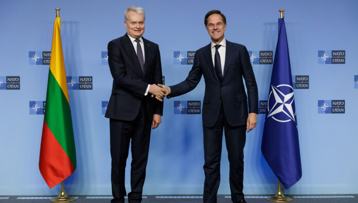 NATO Secretary General meets the President of Lithuania